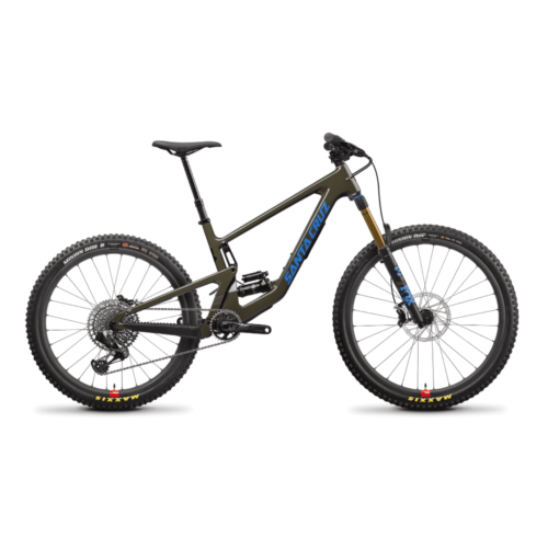 2022 Santa Cruz Bronson Carbon CC 29 MX Complete Bike – X01 AXS Reserve Build, Large, Moss