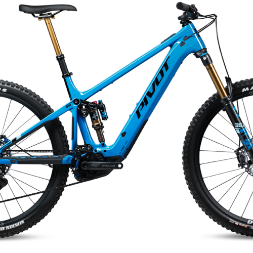 2024 Pivot Shuttle AM Complete Carbon 29″ Mountain E-Bike – PRO X0 Eagle Transmission, Small, Blue Neptune