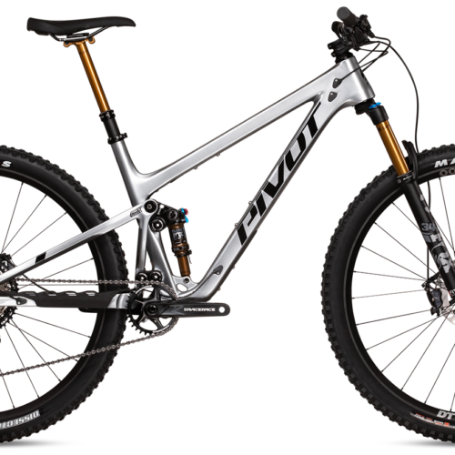 Pivot Trail 429 Complete Carbon 29″ Mountain Bike – Pro XT/XTR, Large, Silver