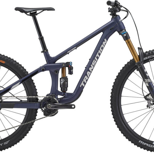 Transition Patrol 29″ / 27.5″ Alloy 160m Complete Bike – XT Mullet Build, Medium, Blueberry