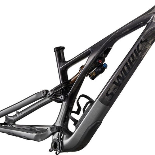 2022 Specialized S-Works Stumpjumper EVO 29″ Carbon Frameset – S1, GLOSS SMOKE / CARBON / BLACK