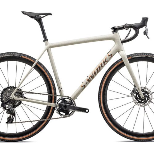 2024 Specialized CRUX S-Works BIKE – 61cm, GLOSS BIRCH RED GOLD PEARL SPECKLE/RED GOLD