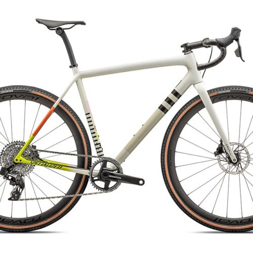 2024 Specialized CRUX PRO BIKE – 49cm, GLOSS DUNE WHITE BIRCH CACTUS BLOOM SPECKLE