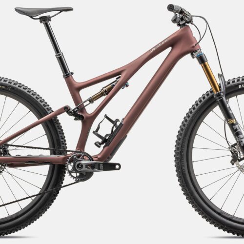 2023 Specialized Stumpjumper Pro 29″ Carbon Mountain Bike – S2, SATIN RUSTED RED / DOVE GREY