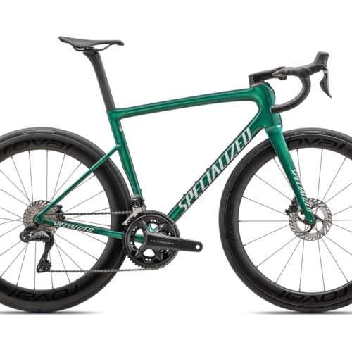 2024 Specialized Tarmac SL8 Pro – Ultegra Di2 Complete Road Bike – 54cm, GLOSS PINE GREEN METALLIC / WHITE