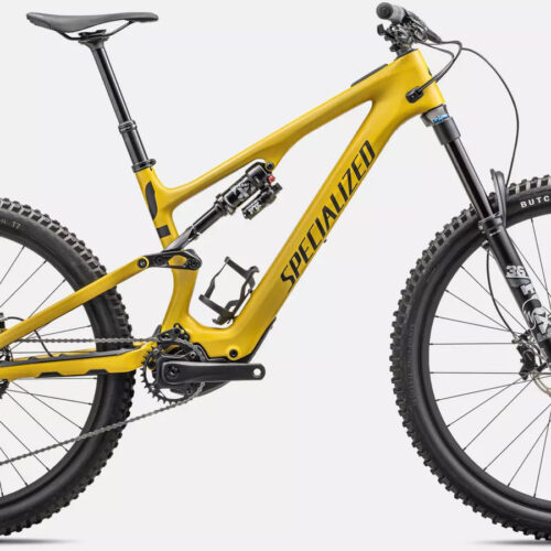 2024 Specialized Turbo Levo SL Comp 29″ Carbon Mountain Bike – S6, SATIN SULFUR / OBSIDIAN