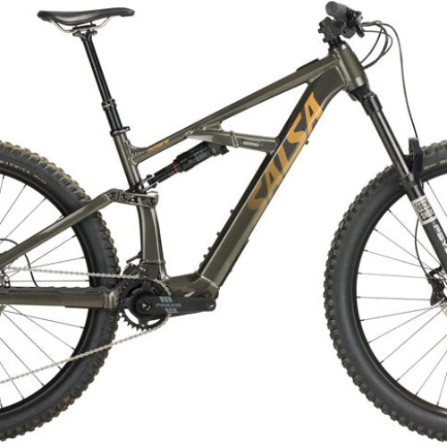 Salsa Moraine Cues 10 Ebike – 29″ Aluminum Coffee Black X-Large