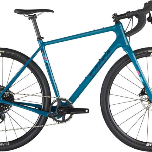 Salsa Warbird C GX Eagle AXS Bike – 700c Carbon Blue 49cm