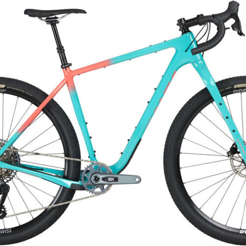 Salsa Cutthroat C Rival GX AXS Transmission Bike – 29″ Carbon Teal Fade 52cm