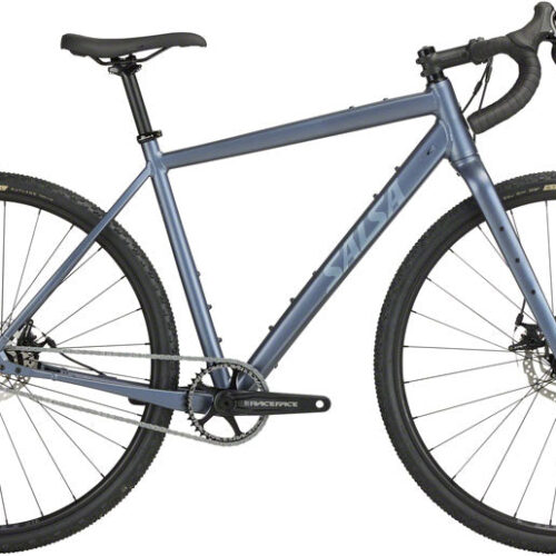 Salsa Stormchaser Single Speed Bike – 700c Aluminum Charcoal Blue 49cm