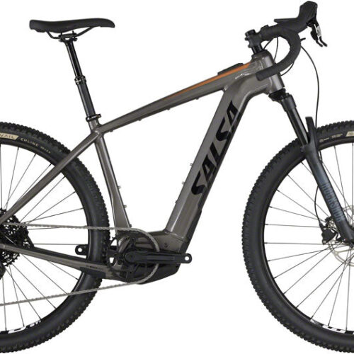 Salsa Tributary Apex Eagle SUS Ebike – 29″ Aluminum Charcoal Medium