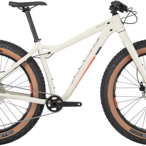 Salsa Mukluk Deore 11 Fat Tire Bike – 26″ Aluminum Tan Large