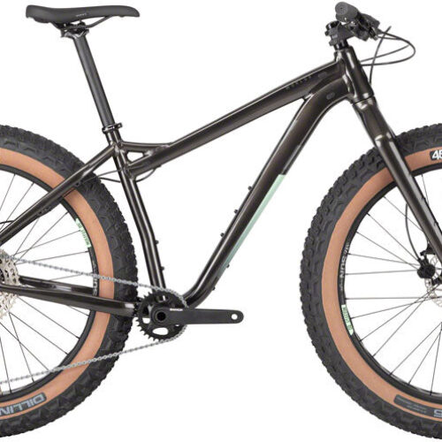 Salsa Mukluk Deore 11 Fat Tire Bike – 26″ Aluminum Black Large