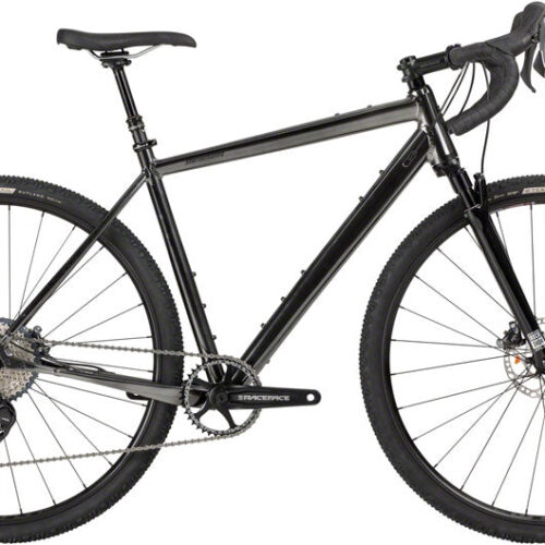 Salsa Stormchaser GRX 810 1x SUS Bike – 700c Aluminum Black 59cm