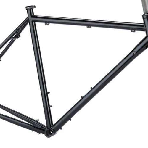 Salsa Marrakesh Frameset – 700c, Steel, Black, 55cm