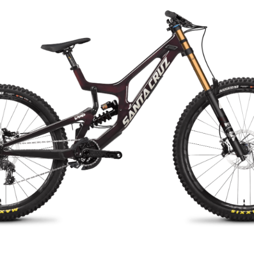 Santa Cruz V10 Carbon C MX Complete Mountain Bike – DH X01 Build, Large, Oxblood