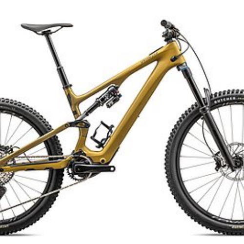 2024 Specialized TURBO Levo SL Expert 29″ Carbon Mountain Bike – S1, SATIN HARVEST GOLD / HARVEST GOLD METALLIC / OBSIDIAN