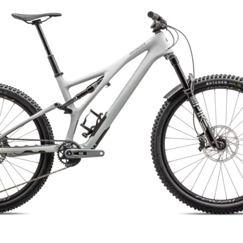 2024 Specialized Stumpjumper LTD 29″ Carbon Mountain Bike – S5, SATIN DOVE GREY / SMOKE