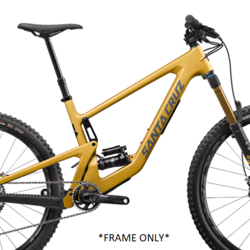 2021 Santa Cruz Bronson 4 Carbon CC MX Frame Only – Gold, Small